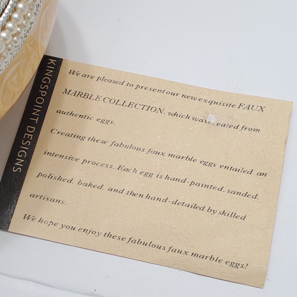 NEW Kingston Designs Heart Egg Musical Jewelry Box I Will Always Love You ❤️ - Picture 11 of 12